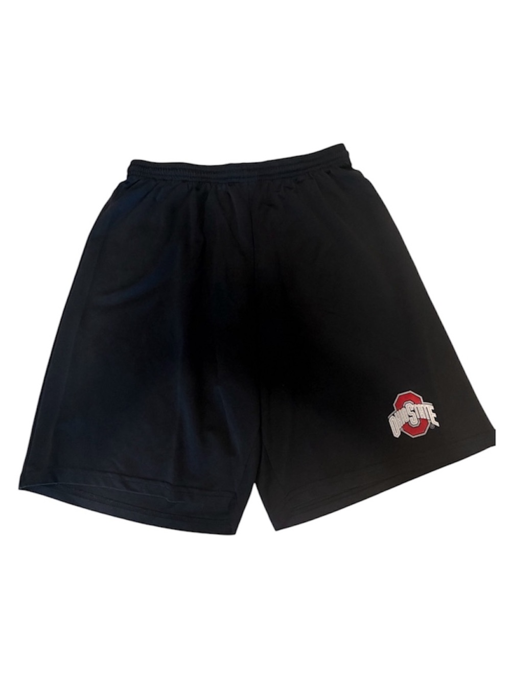 Vintage Black Athletic Shorts with Ohio State Logo